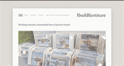 Desktop Screenshot of ibuildfurniture.com